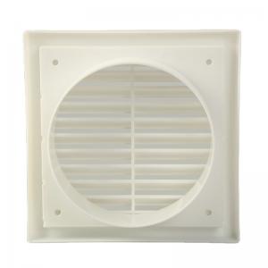 Cheap Ceiling Plastic Exhaust Air Duct Vent Diffuser Covers Ventilation Axial Flow Fan White wholesale