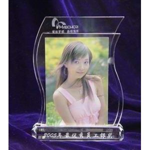 crystal photo frame/acrylic photo frame/glass frame/photo frame