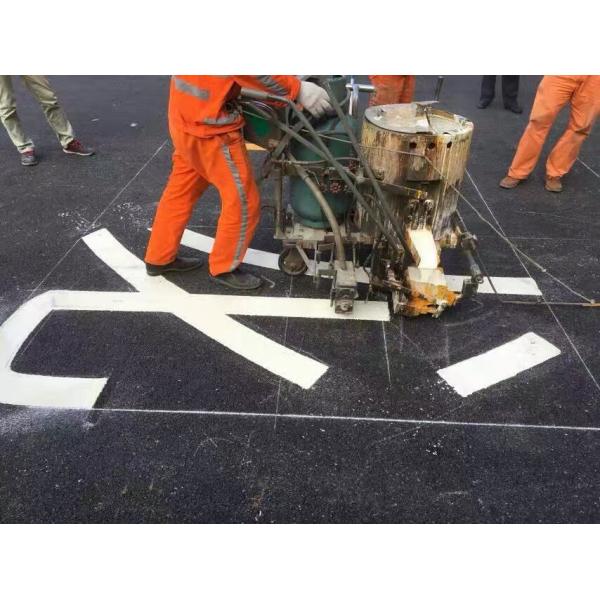 Liquefied Gas Thermoplastic Road Marking Machine
