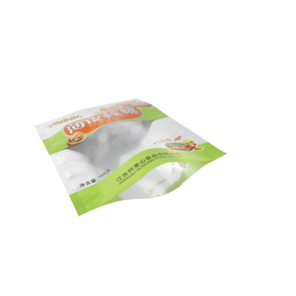 Security Stand Up Hologram Bag Customized Design With Own Food Grade Tote Bag Custom Logo