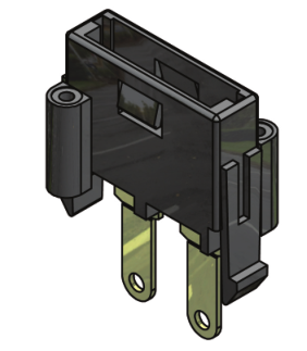 SL-703FA Automotive PCB Mount ATC ATO Blade Fuse Holder