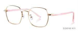 China Mental Frames For Kids Super Light Pink White Eyeglasses on sale