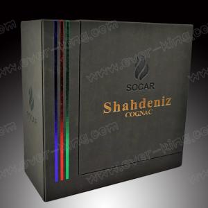 China Stamping Printing Black Luxury Magnet Packaging Box Custom Designed on sale
