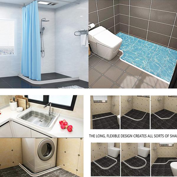 Waterproof Tape Flexible Silicone Self Adhesive Water Barrier for Shower 50mmx30mm