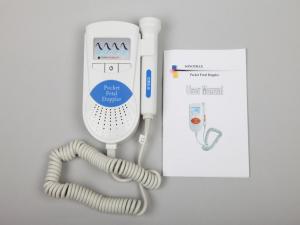 China Portable Pocket Fetal Doppler Heartbeat Detector Home Care on sale