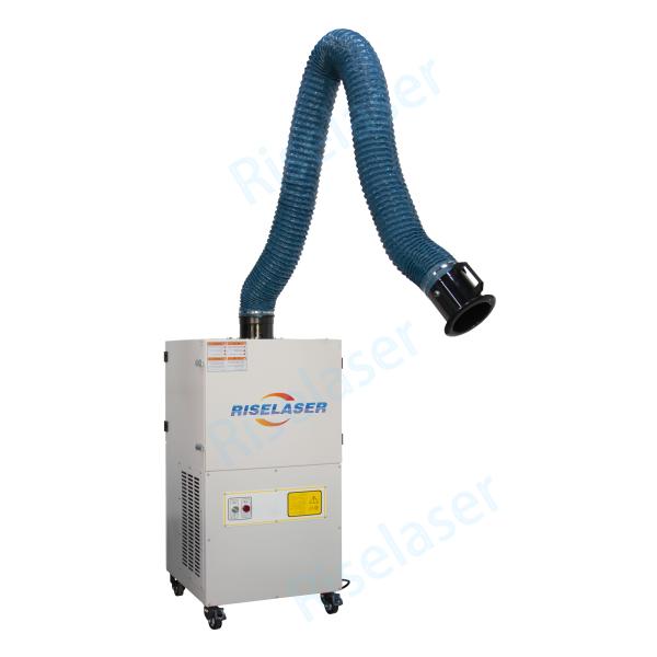 Single Arms Laser Fume Extraction Systems Laser Cutting Machine Air Filter