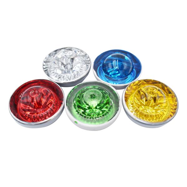 Reflective Tape Tempered Glass Road Stud for High Reflection Traffic Safety Products