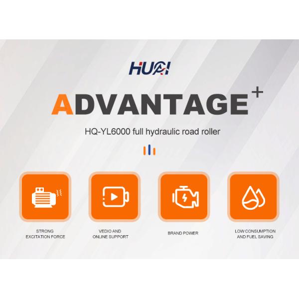 Kawasaki Hydraulic Valve Vibration Road Roller Compactor for Construction Project