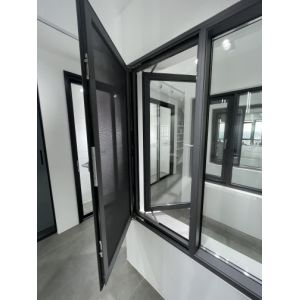 Cheap Powder Coated Aluminum Casement Windows Soundproof With EPDM / Silicone Sealant wholesale