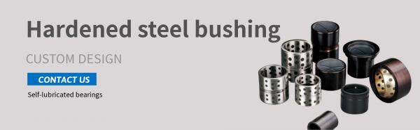 Solid bushing Hardened steel bushing material S45C