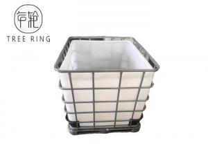 China Cut Off Fishery Industries Upcycled Open Top IBC Tank 265 Gallon For Recycled on sale