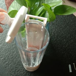 No Drilling 350ml Stainless Steel Liquid Dispenser For Bathroom