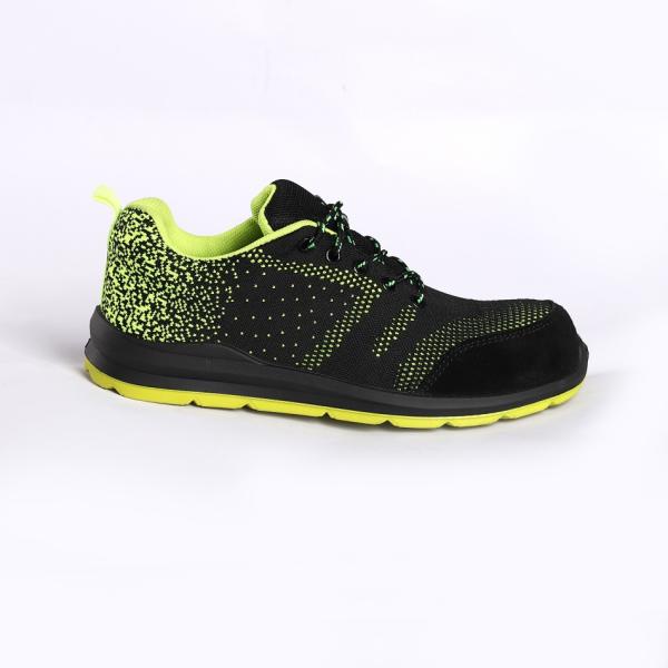 Slip Abrasion Resistant Polyurethane Work Boots Steel Toe Cap Comfortable EVA Insole Injection Craft