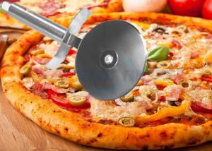 Cheap Cake And Pizza Cheese Wheel Pizza Knife Cutter / Stainless Steel Kitchen Tools wholesale