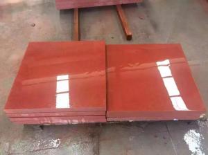 Cheap Polished Chinese Red Granite Floor Tiles Anti Slip granite bathroom tiles For Villa wholesale