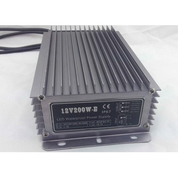 High Efficiency Waterproof LED Power Supply , 24 V 8.3A 200W Waterproof LED Driver