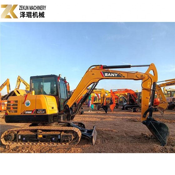 Used Sany 60 Excavator Crawler SY60C PRO Secondhand Digger