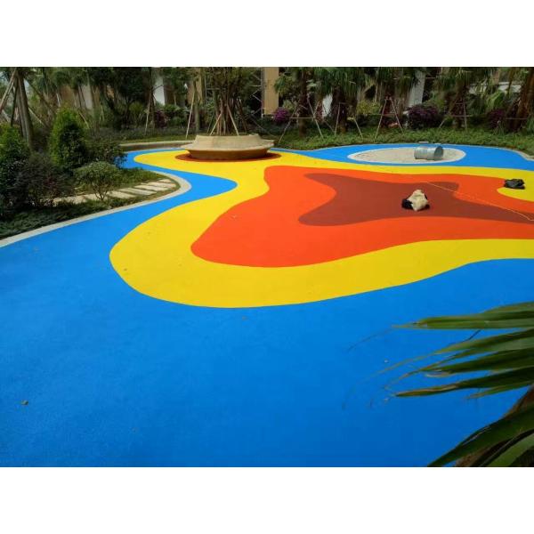 Customized EPDM Rubber Pellets Green / Blue / Yellow Rubber Pellets For Playground