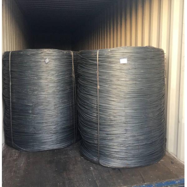 Galvanized Hot Rolled Steel Wire Rod 0.3 - 50mm BV SGS Cold Heading