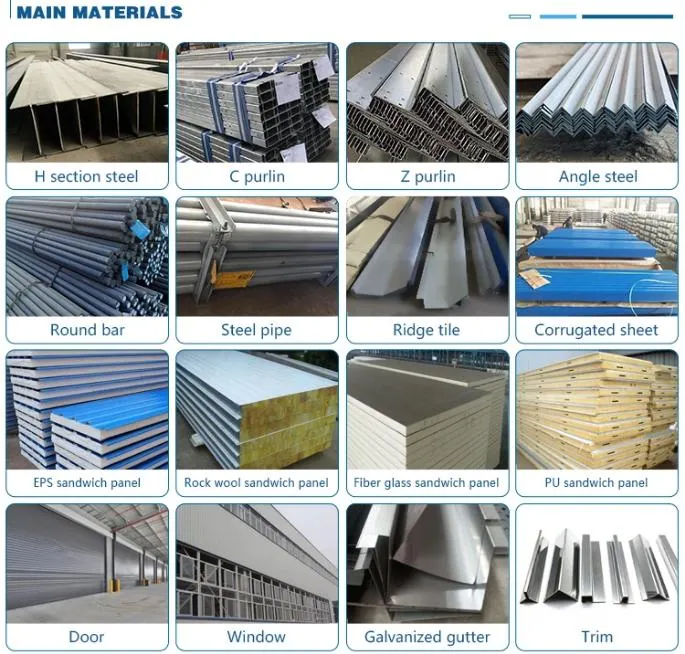 Layer Egg Chicken Cage/Poultry Farm House Design Egg Chicken House Design for Layers Metal Chicken House