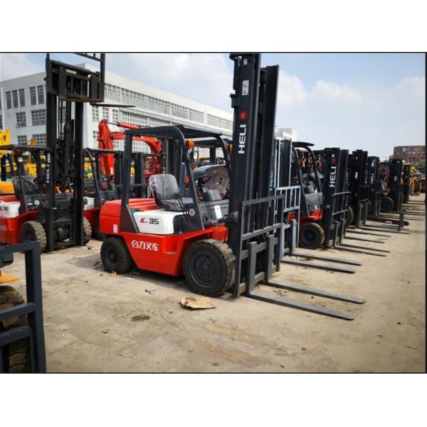 2nd Hand Truck 12 Rated Lifting Capacity Used HELI Forklift Truck 5.7*2.4*3.2m Dimension