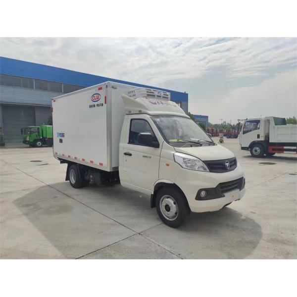 115hp FOTON Refrigerated Truck Box 1 Ton Loading Capacity Refrigerated Truck