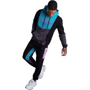 Polyester Cotton Sportswear Tracksuits Men Fashion Tracksuit Anti Bacterial