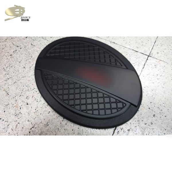 Gas Tank Cover 4wd For Mazda Bt-50 2012-2019 Chrome Abs Matte Black