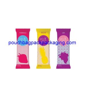 Popular Popsicle Packaging pouch, printed ice cream pack back seal