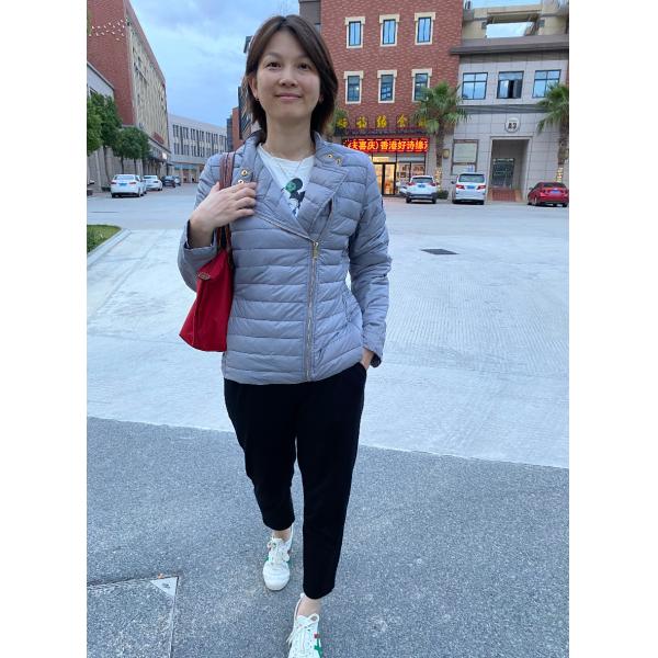 Ladies Casual 100% Nylon Windproof Thermal Jacket 5 Colors For Winter