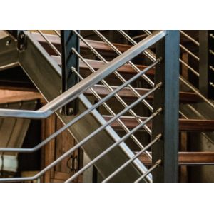 China Beautiful Stainless Steel Railing / Stainless Steel Pipe Handrail T19001 Approved on sale