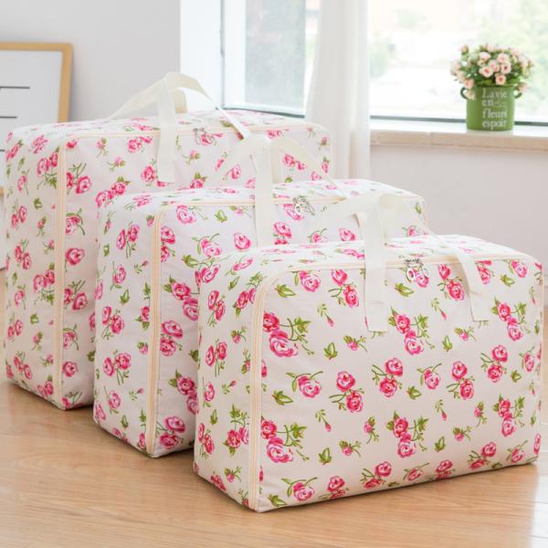 105L 3 Pcs Extra Large Storage Bag with zipper Household Storage Organization