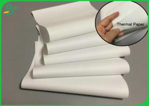 Cheap 35Inch 47Inch Roll 65GSM 70GSM 80GSM White Thermal Paper Roll For Logistics label wholesale