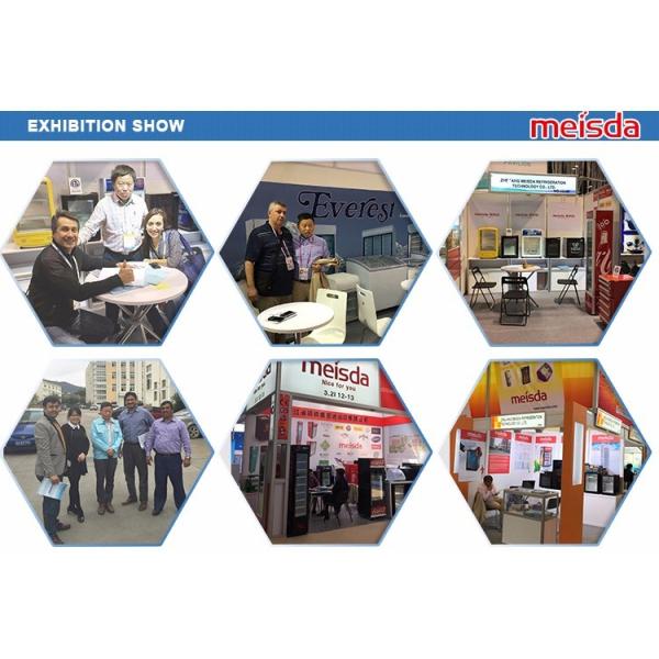 77L led strips inside energy drink barrel commercial can cooler fridge with 2 baskets SC77Y