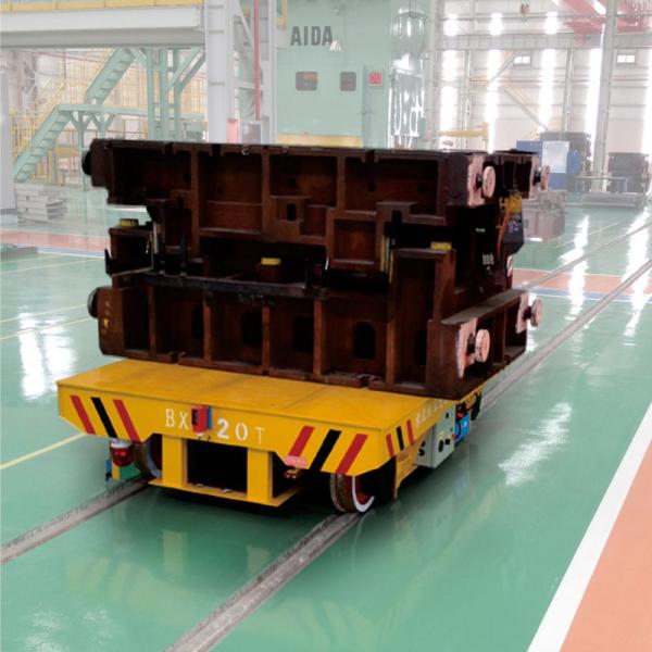 high quality electric rail transfer cart factory