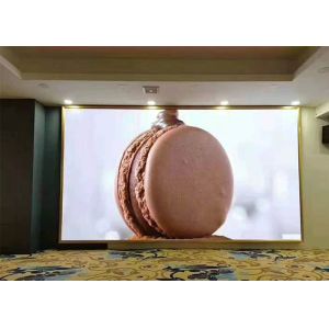 Advertising 1R1G1B Indoor Fixed Led Display Meanwell Power Supply