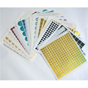 Cheap Silver Spare Hologram Security Stickers Tamper Proof Scratch Off wholesale
