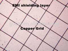 Metal Mesh Pet film for emi shielding,electromagnetic shielding