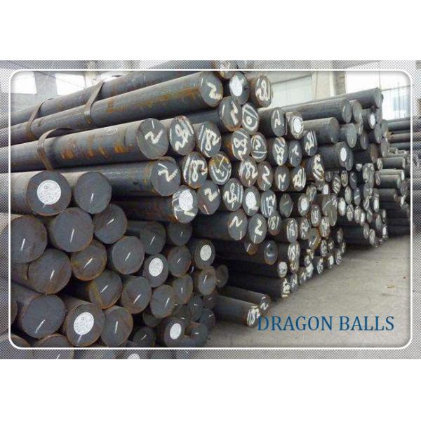 High Hardness C45 Solid Steel Rod Safe Operation Dense Microstructure