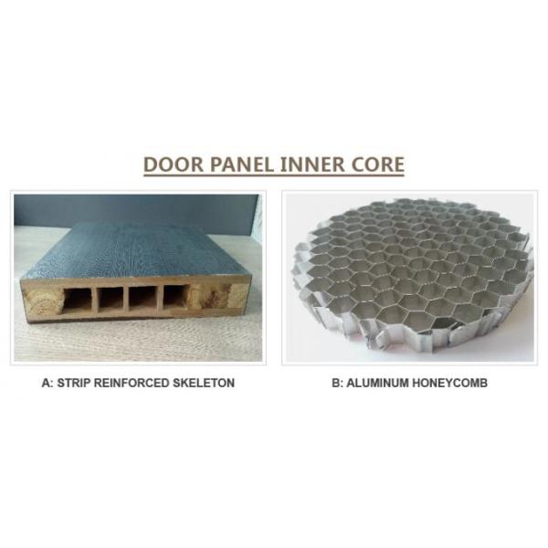 Fire Resistance MDF Interior Doors Flat Insert Shape For Kindergarten Room 5