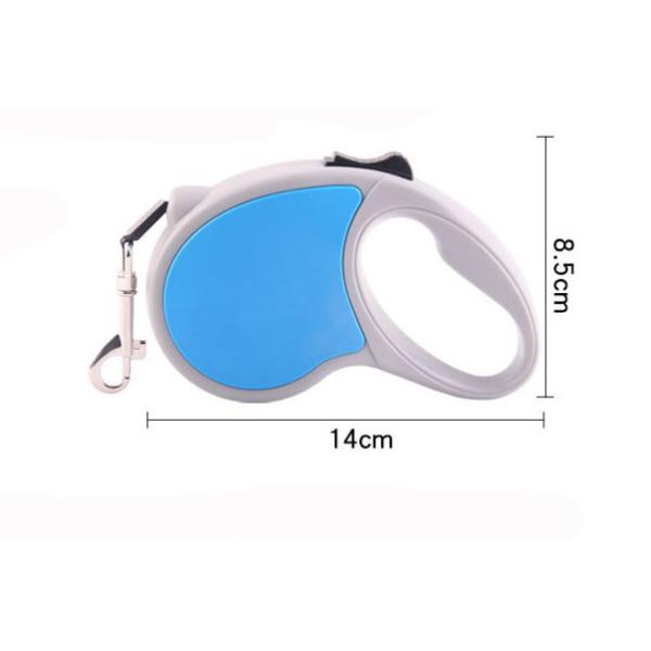 Pet towing rope automatically retractable tractor 8.5*14 colorful logo customized