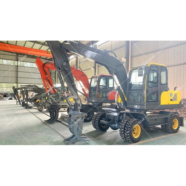 8 Ton Large Hydraulic Excavator Earth Mover Excavator Machinery