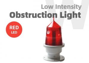 China Medium Intensity FAA Obstruction Light Flash Red For Aircraft on sale