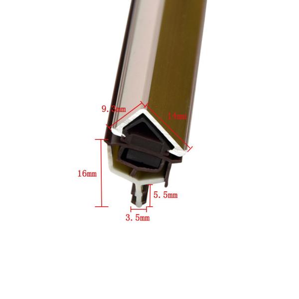 Acoustic Seals Magnetic Weather Stripping 7 Feet For Mute Wooden Door