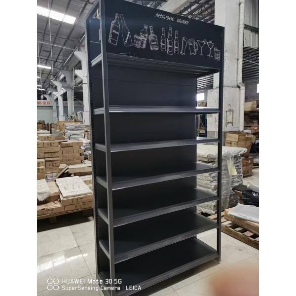 OEM ODM Rack For Grocery Store , Supermarket Metal Rack Cold rolled steel Material