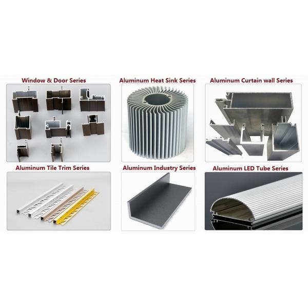 Algeria 6000 Series Wooden Grain Aluminum Window & Door Extrusion Profiles