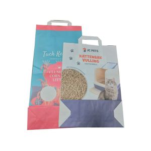 Cheap Customized Kraft Paper Bags For Cat Little Animal Food wholesale