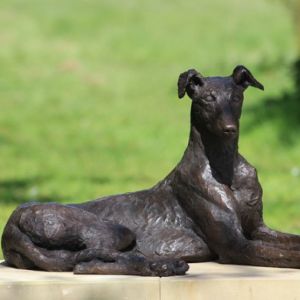 Custom Pet Memento Statue Bronze Copper Dog Sculpture Classic Style