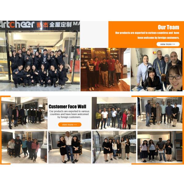 NO Folded Modern Sensor Slide Wooden Door Sliding Glass Wardrobe For Bedroom Furniture