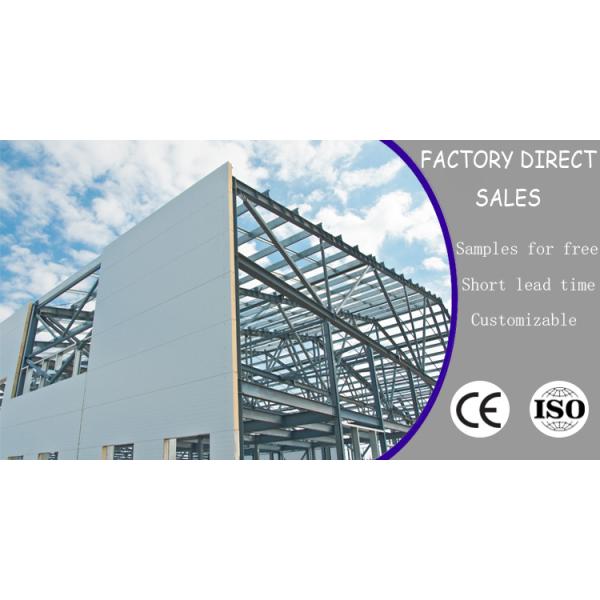 Lightweight White Cold Room Panels 1000mm PU Sandwich Panels For Industrial Building